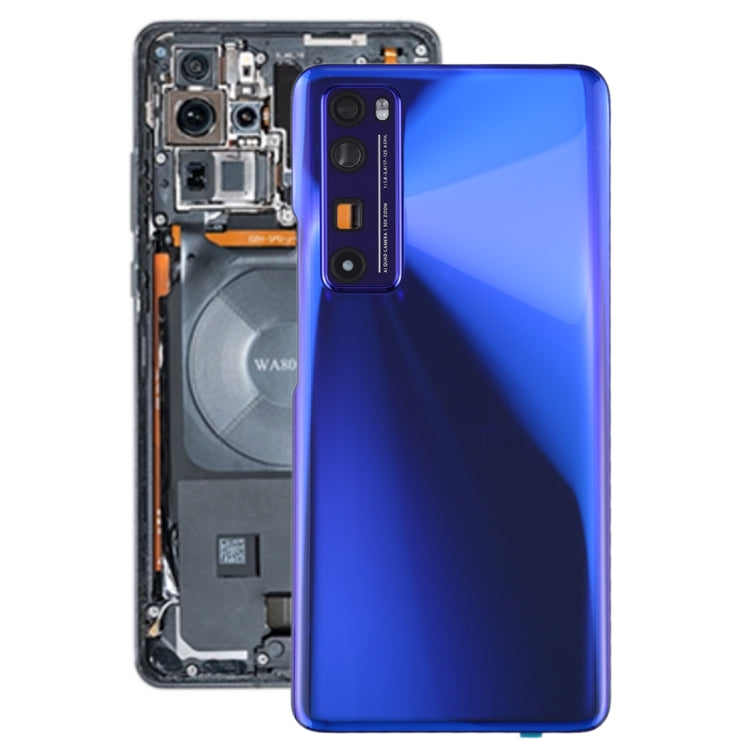 Battery Back Cover with Camera Lens for Huawei Nova 7 Pro 5G in Purple