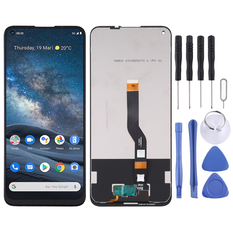 Nokia 8.3 LCD Display and Touch Screen Replacement Assembly
