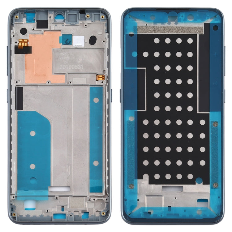 Silver Middle Frame Bezel Plate for Nokia 7.2 / 6.2