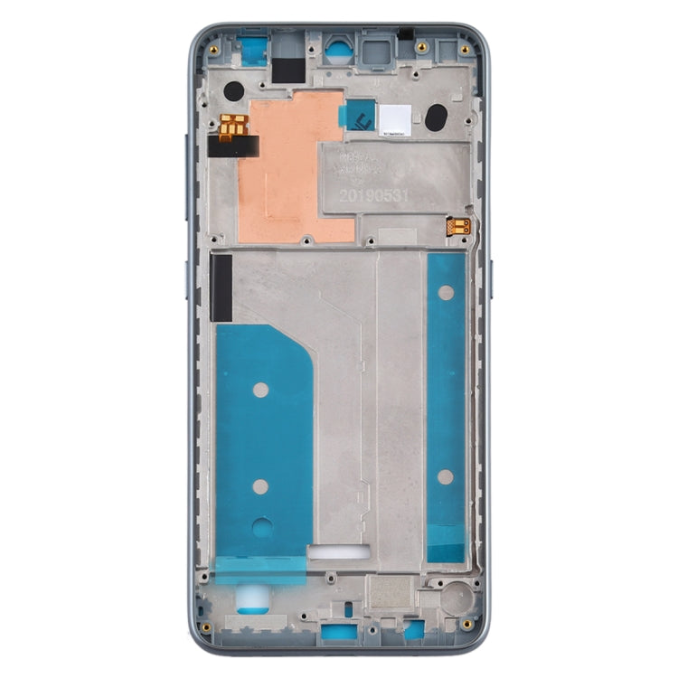 Silver Middle Frame Bezel Plate for Nokia 7.2 / 6.2