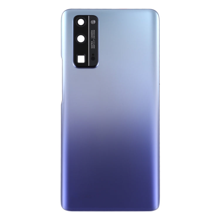 Silver Battery Back Cover with Camera Lens Replacement for Huawei Honor 30 Pro