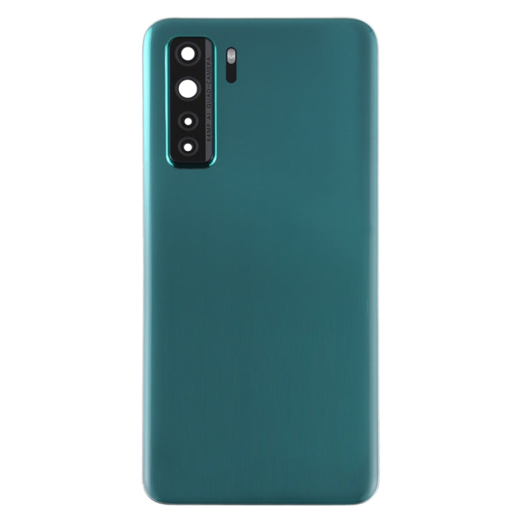 Replacement Battery Back Cover with Camera Lens for Huawei P40 Lite 5G / Nova 7 SE(Green)
