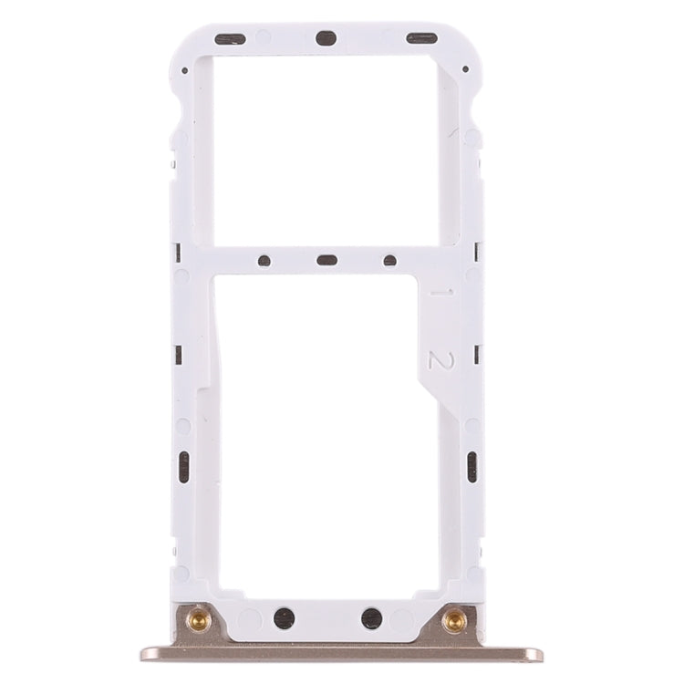 Gold SIM Card and Micro SD Card Tray for Xiaomi Redmi 5 Plus