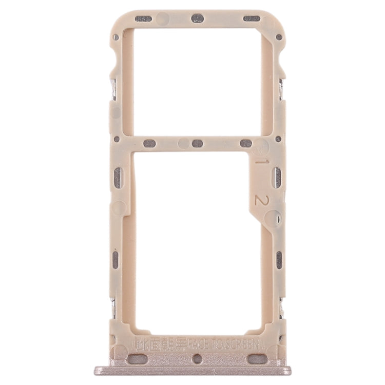 Dual SIM Card and Micro SD Card Tray for Xiaomi Redmi 5 (Gold)