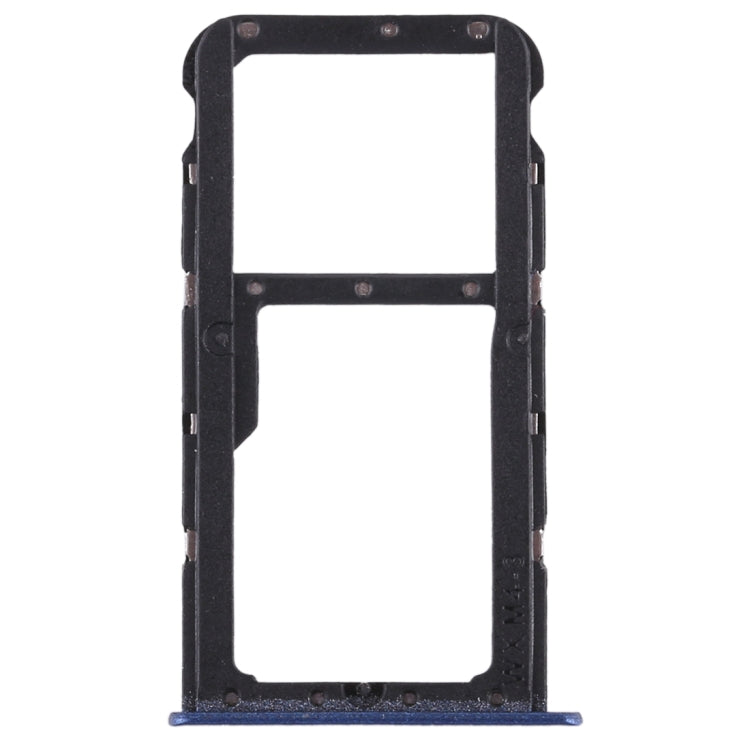 SIM Card Tray and Micro SD Card Tray Combo for Huawei Honor Play 7X (Blue)