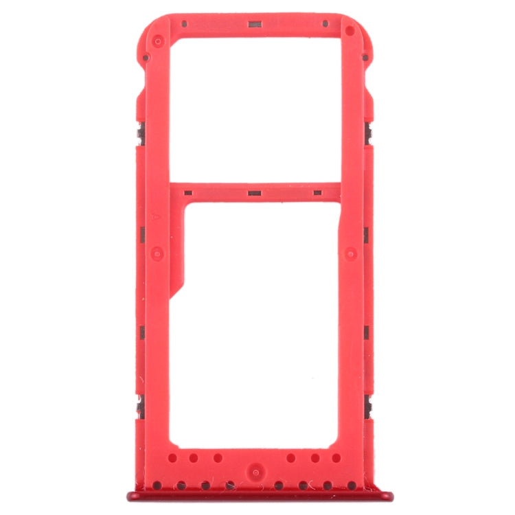 SIM Card Tray and Micro SD Card Tray Replacement for Huawei Honor V9 Play (Red)