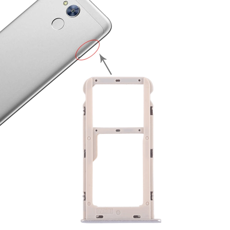 Huawei Honor 6A Silver SIM Card Tray and Micro SD Card Tray