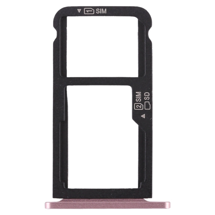 Huawei Enjoy 6s SIM Card Tray and Micro SD Card Tray Set (Pink)