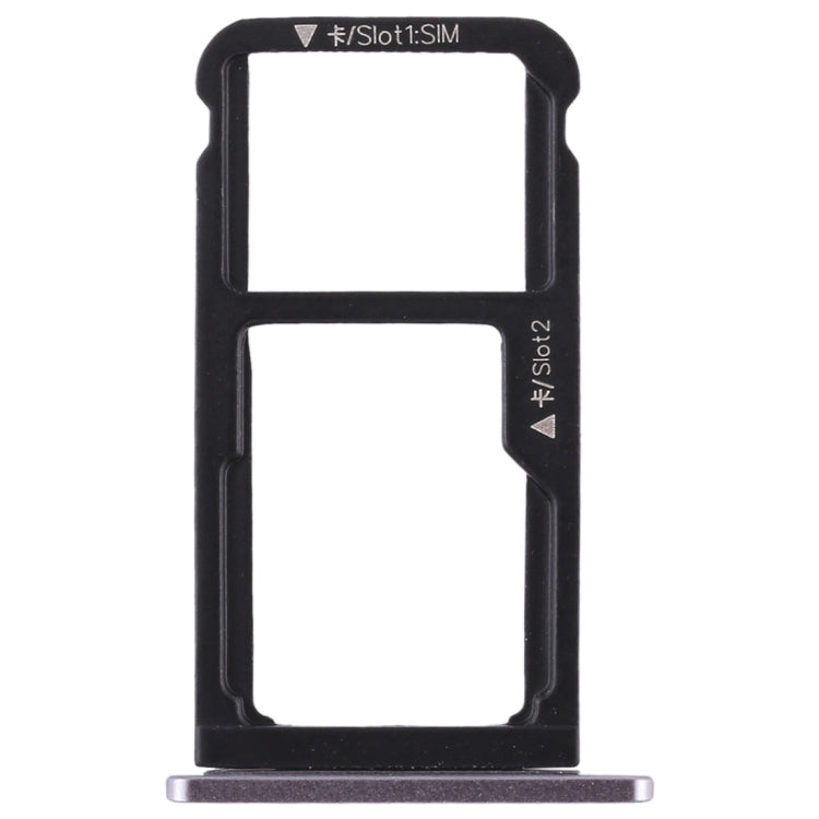 SIM Card Tray and Micro SD Card Tray Replacement for Huawei Enjoy 6s - Grey