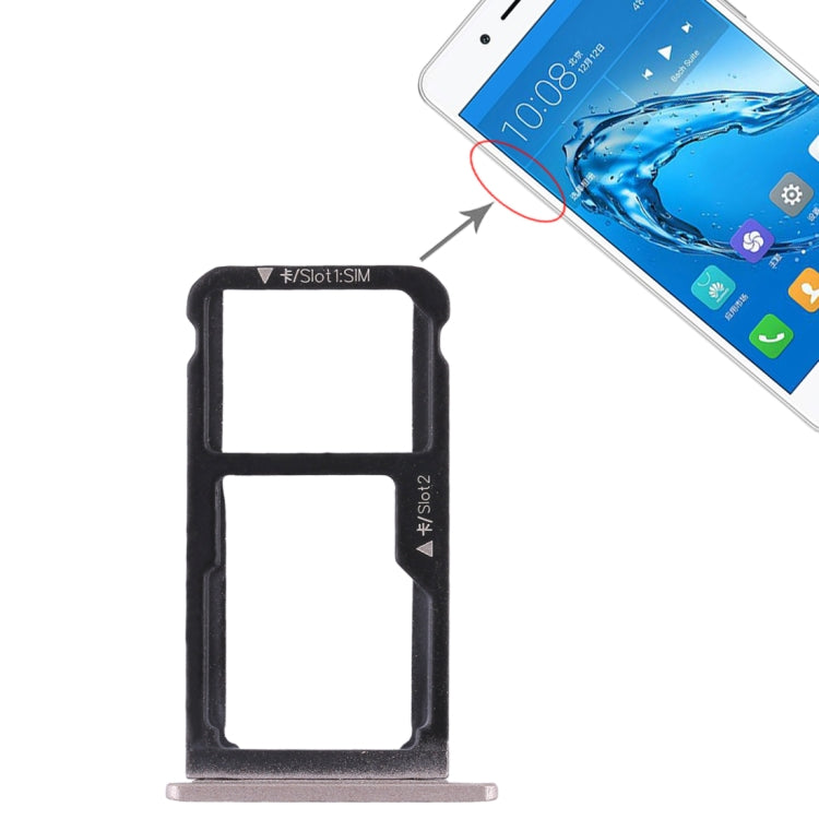 SIM Card Tray and Micro SD Card Tray for Huawei Enjoy 6s (Gold)