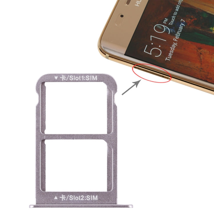 Huawei Mate 9 Pro Dual SIM Card Tray Set (Grey)