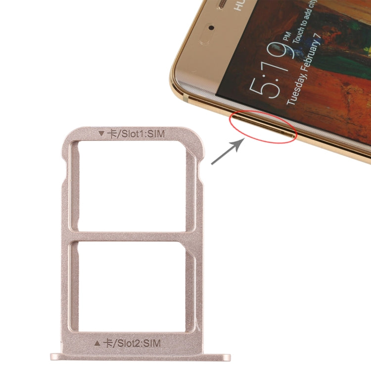 SIM Card Tray Set for Huawei Mate 9 Pro - Gold