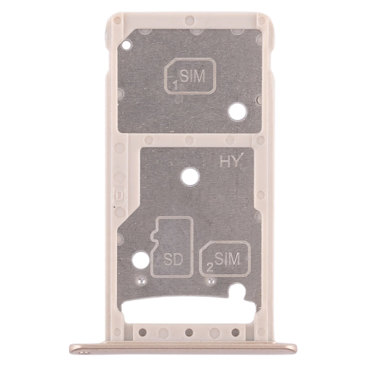 Gold 2 SIM Card Tray/Micro SD Card Tray for Huawei Enjoy 6/AL10