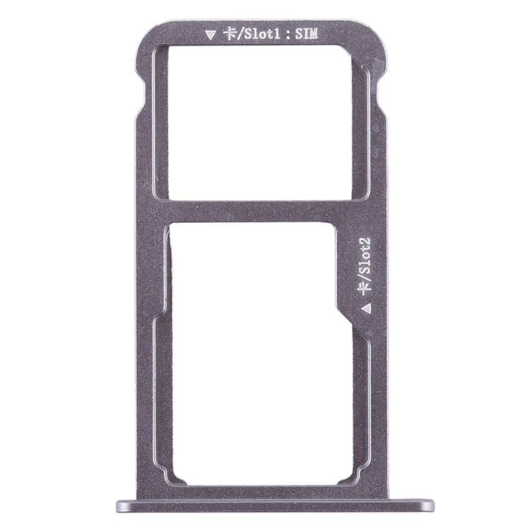 SIM Card Tray and Micro SD Card Tray Replacement for Huawei G9 Plus (Grey)