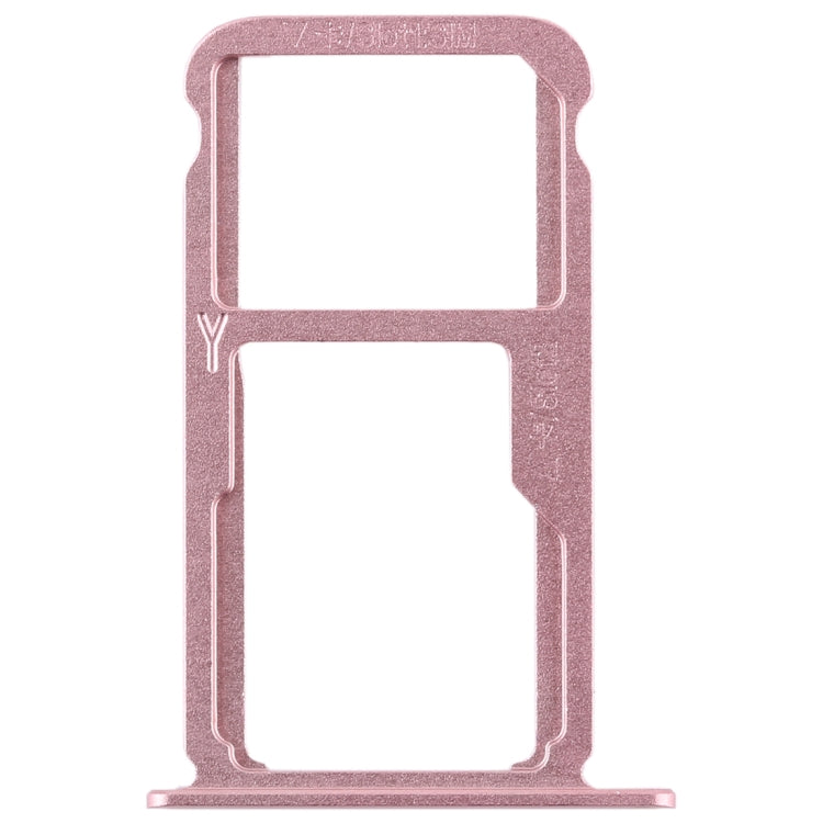 SIM Card Tray + Micro SD Card for Huawei Honor 8 (Pink)