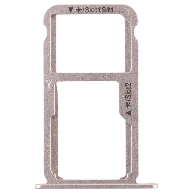 SIM Card Tray and Micro SD Card 2-in-1 Replacement for Huawei Honor 8 - Gold