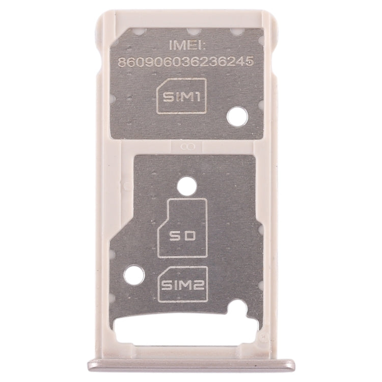 SIM and Micro SD Card Tray for Huawei Honor 5c - Gold