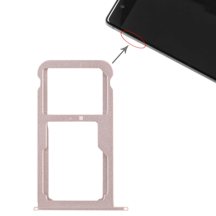 SIM Card Tray and Micro SD Card Upgrade for Huawei P9 Plus (Gold)