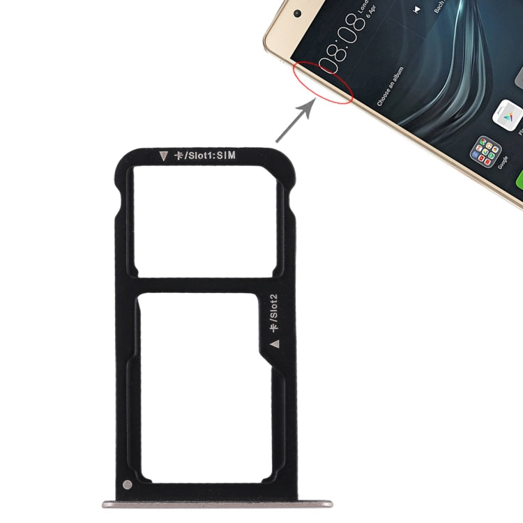 Huawei P9 Lite Gold SIM Card Tray with Micro SD Card Slot