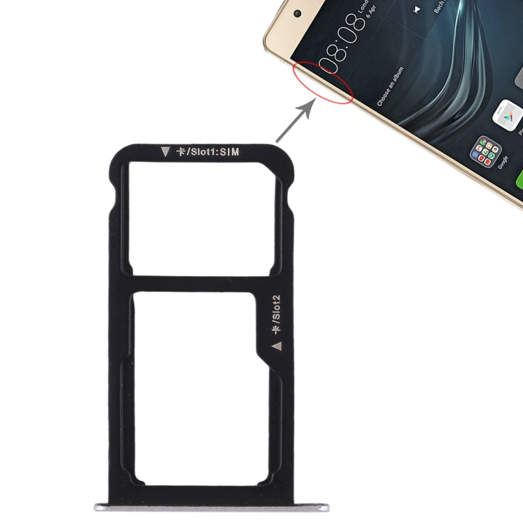Huawei P9 Lite SIM Card Tray with Micro SD Card Slot (Silver)