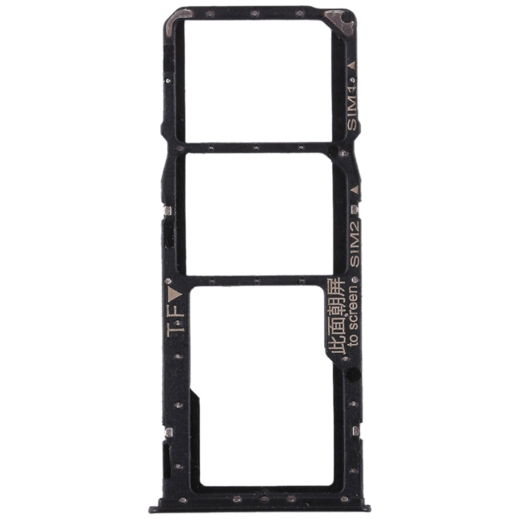 SIM Card Tray and Micro SD Card Tray Replacement for Huawei Enjoy 8 Plus (Black)