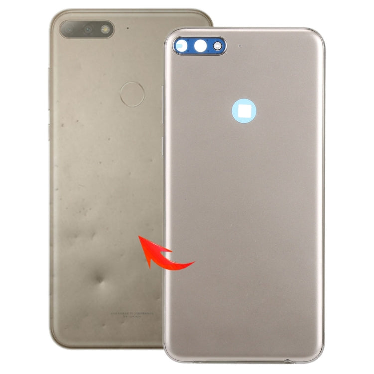Gold Back Cover with Side Keys for Huawei Enjoy 8