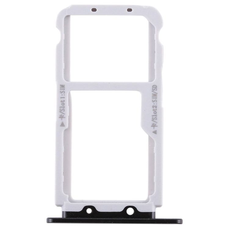 SIM Card Tray and Micro SD Card Replacement for Huawei Honor View 10/V10 (Black)