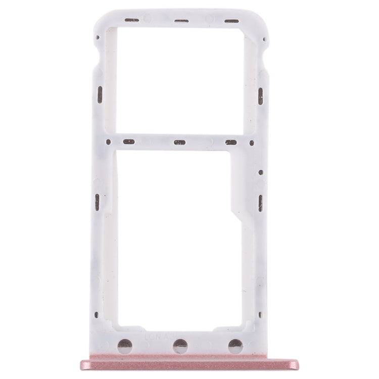 SIM Card Tray and Micro SD Card Tray Replacement for Huawei Enjoy 7 - Pink