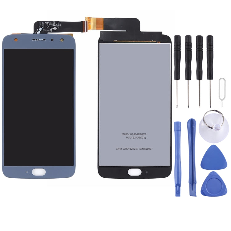 Motorola Moto X4 LCD Screen and Digitizer Full Assembly in Blue