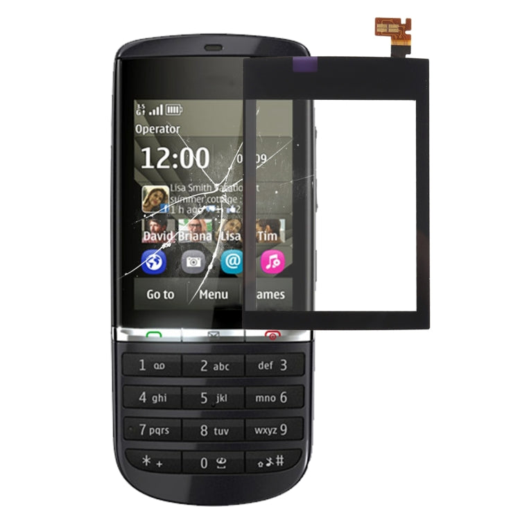 Nokia Asha 300 Black Touch Panel