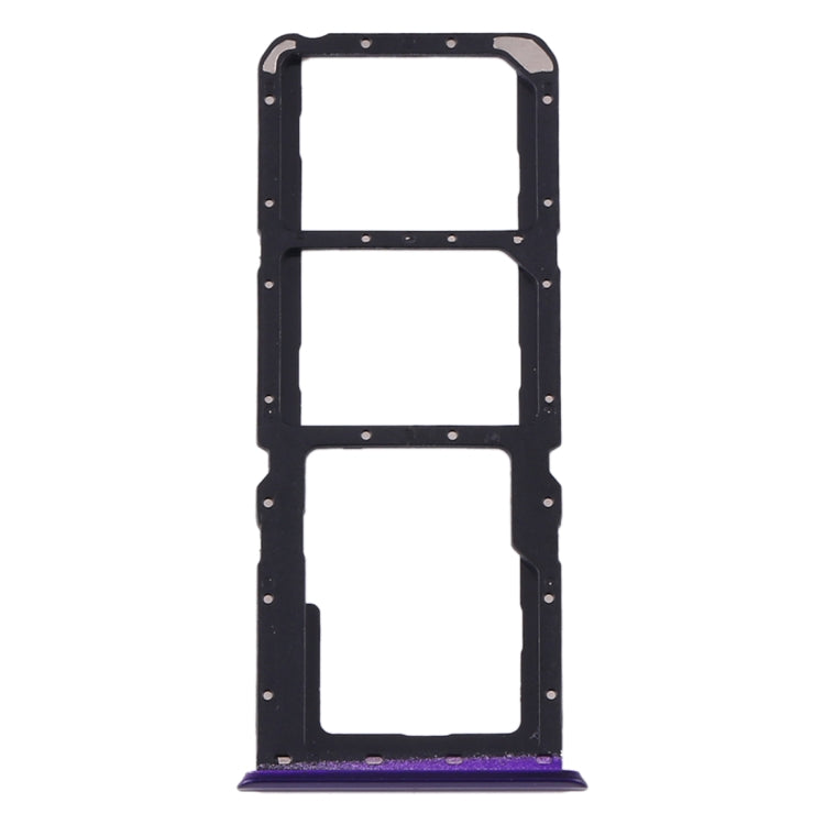 Purple SIM Card Tray + Micro SD Card Tray for OPPO Realme 5 Pro / Q