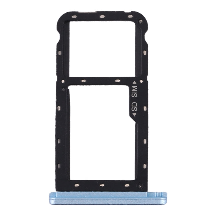 SIM Card Tray + Micro SD Card Tray for Huawei Honor Pad 5 10.1 AGS2-AL00HN (Blue)