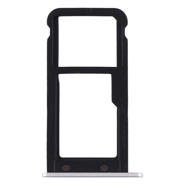 SIM Card Tray + Micro SD Card Tray for Huawei MediaPad M3 8.4 (4G Version) (Silver)