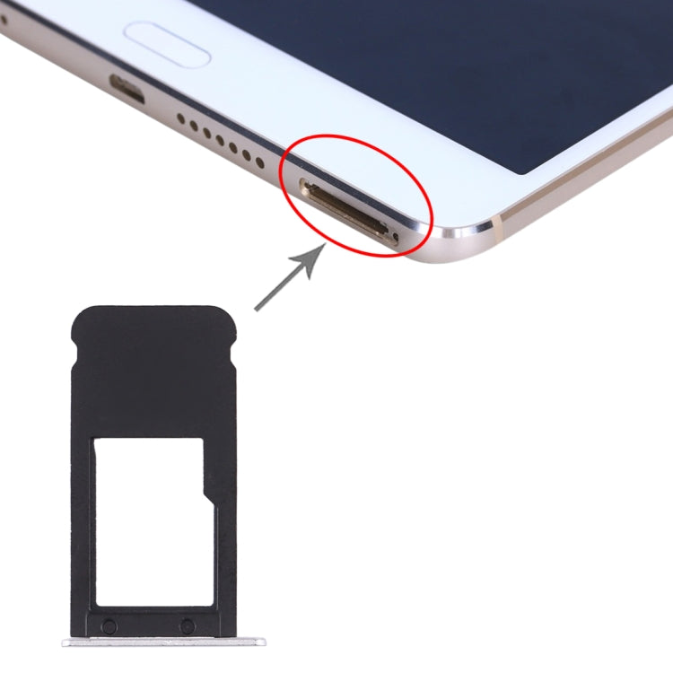 Replacement Silver Micro SD Card Tray for Huawei MediaPad M3 8.4 (WIFI Version)