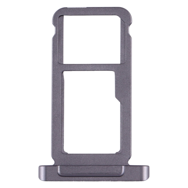 SIM Card Tray + Micro SD Card Tray for Huawei MediaPad M5 10 (4G Version)(Black)