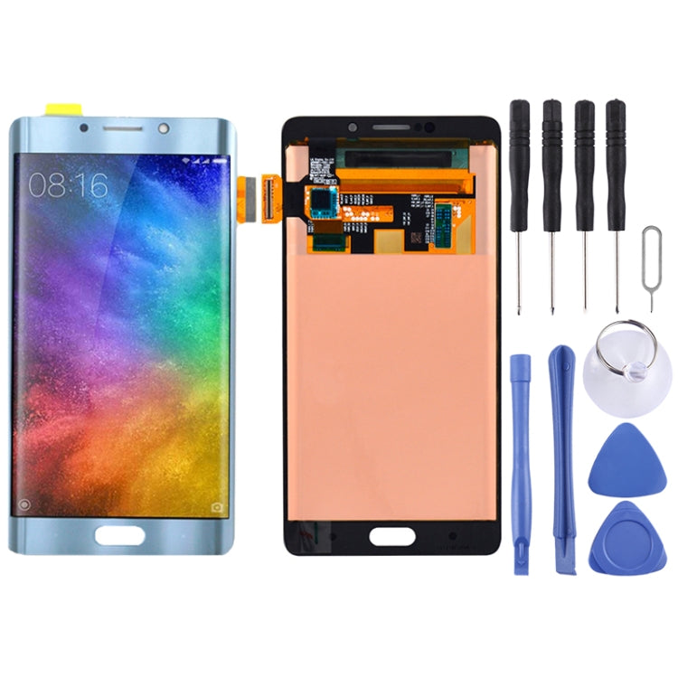 Silver Xiaomi Mi Note 2 LCD Screen and Digitizer Assembly