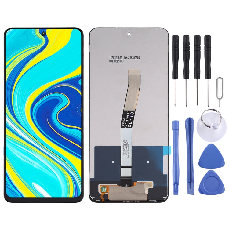 LCD Screen and Digitizer Assembly for Xiaomi Redmi Note 9S / Note 9 Pro - Black