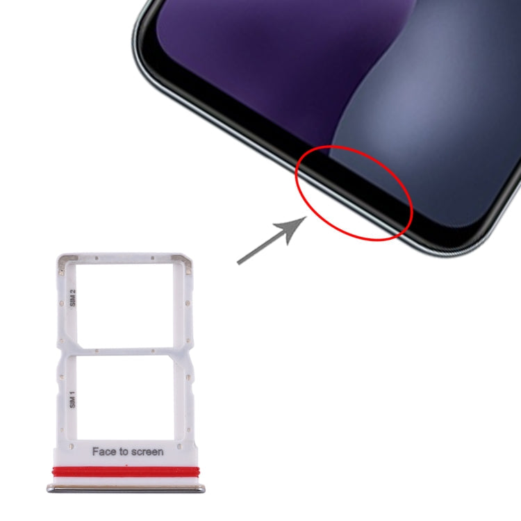 Xiaomi Mi 10 Lite 5G Silver SIM Card Tray - High-Quality Replacement