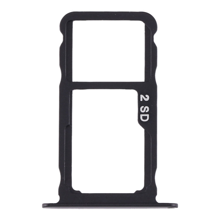 Nokia X71 SIM Card Tray and Micro SD Card Tray (Black)