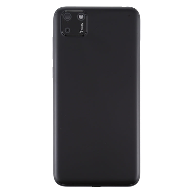 Black Original Battery Back Cover with Camera Lens Cover for Huawei Y5p