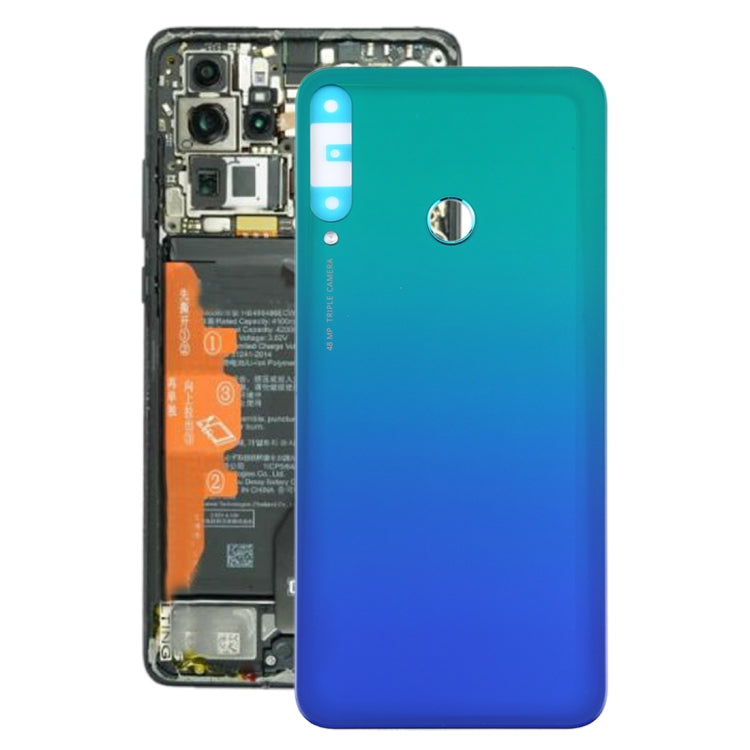Replacement Twilight Blue Back Cover for Huawei P40 Lite E / Y7p with High-Quality Design