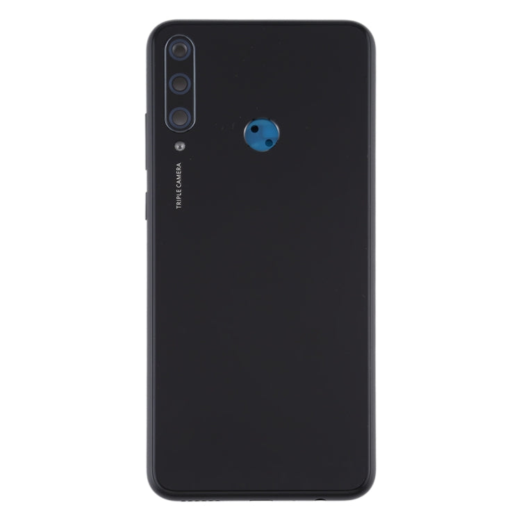 Battery Back Cover with Camera Lens for Huawei Y6p (Black)