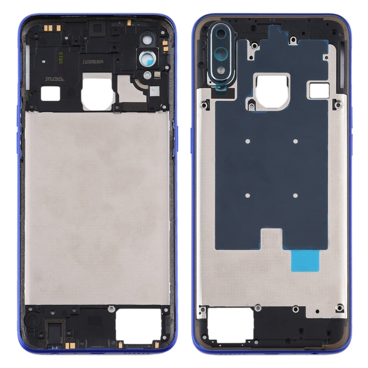 Mid Frame Bezel Plate for OPPO Realme 3 Pro - Vibrant Blue
