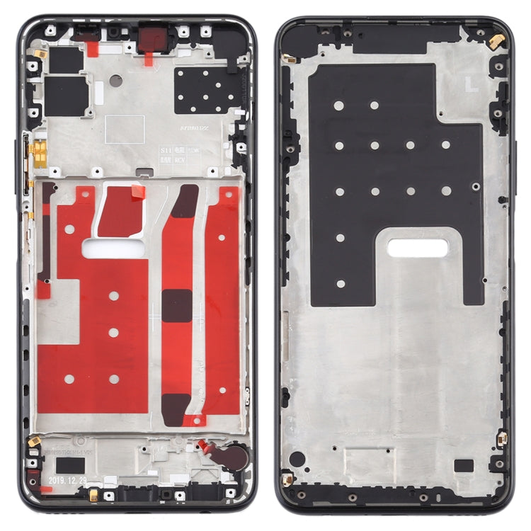 Middle Frame Bezel Plate in Black for Huawei P40 Lite 5G / Nova 7 SE - Upgrade Your Device!
