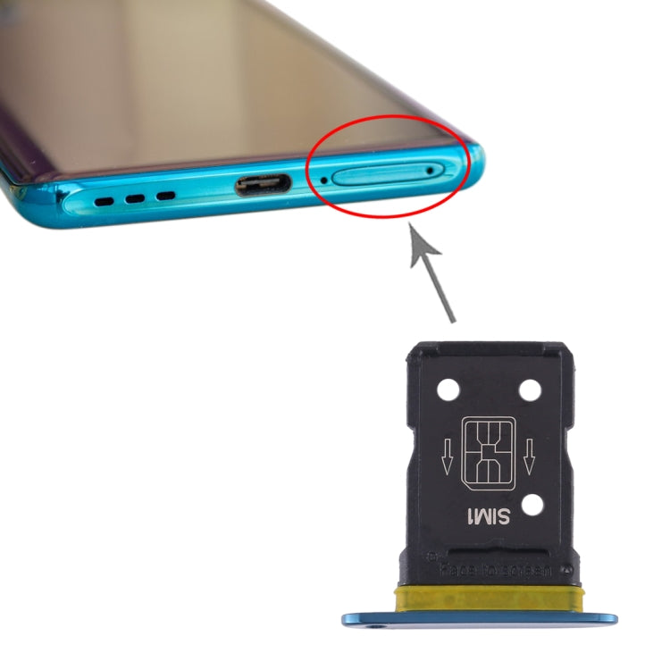 Blue SIM Card Tray Upgrade for OPPO Find X2