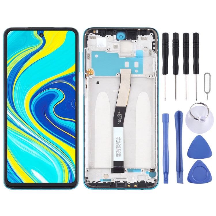 Xiaomi Redmi Note 9S/9 Pro Max LCD Screen and Digitizer Assembly with Frame