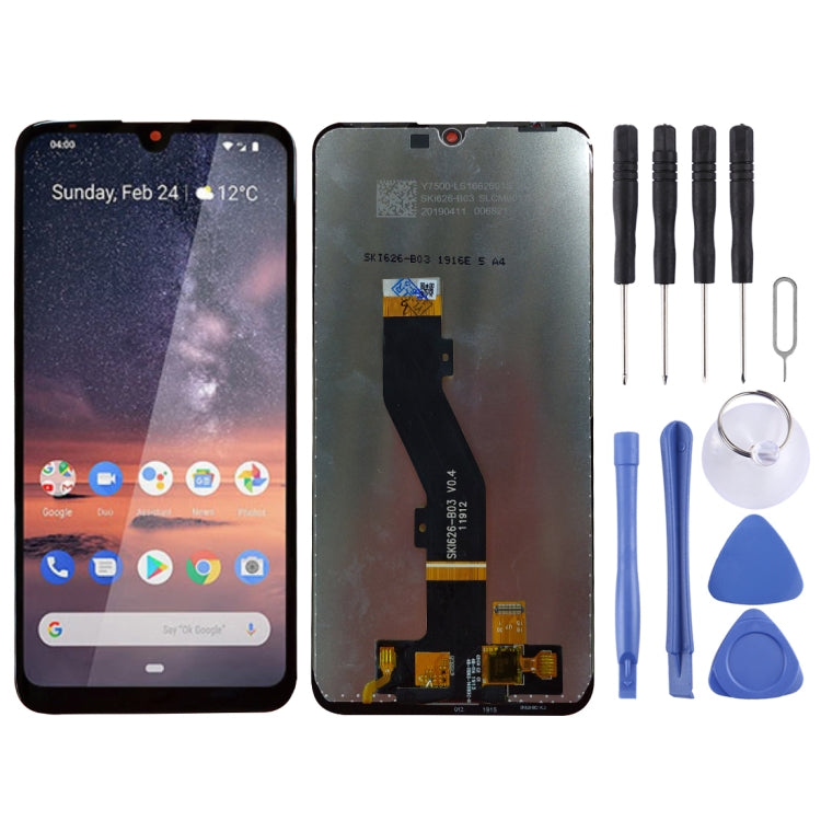 LCD Display and Touch Screen Digitizer Assembly for Nokia 3.2 (Black)