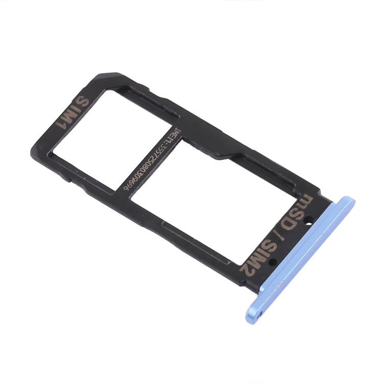 SIM Card Tray + Micro SD Card Tray Replacement for HTC U Ultra (Blue)