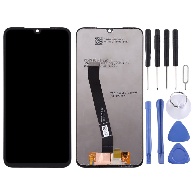 LCD Screen and Digitizer Full Assembly for Xiaomi Redmi 7 (Black) - Replacement Kit