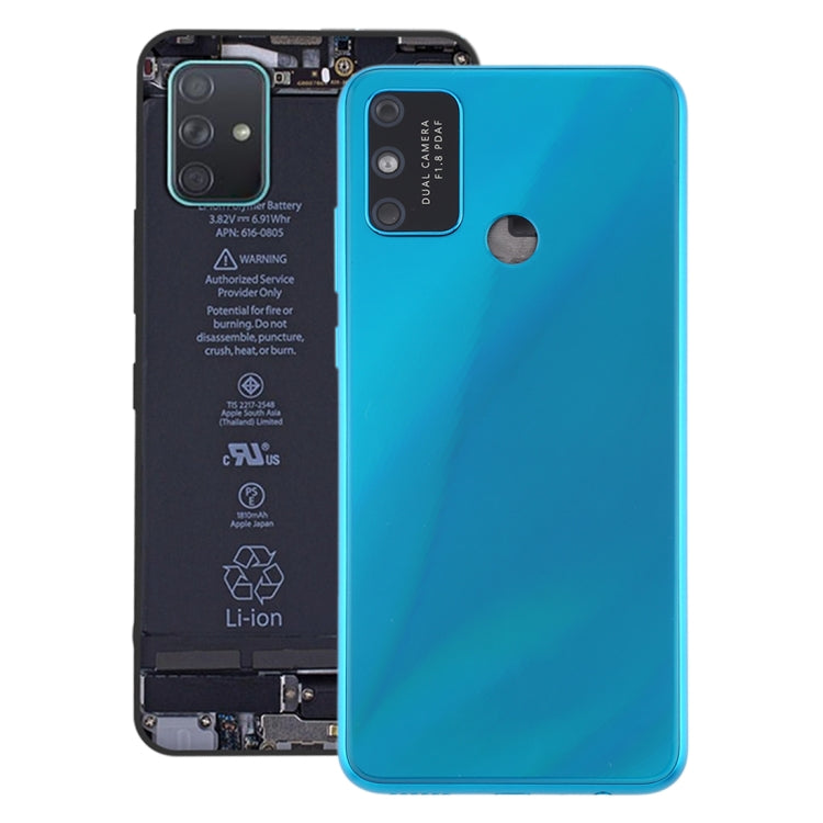Huawei Honor Play 9A Green Back Cover with Camera Lens